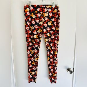 LuLaRoe Mickey Mouse Leggings Tall & Curvy